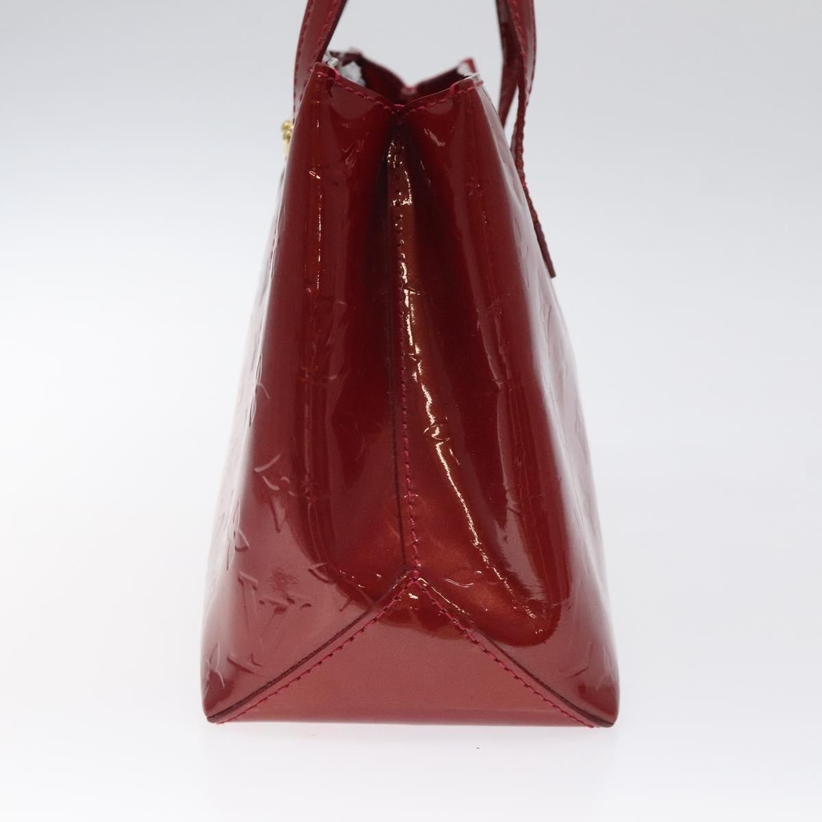 Louis Vuitton Wilshire Handbag Monogram Vernis, RED, PATENT_LEATHER, Handbag