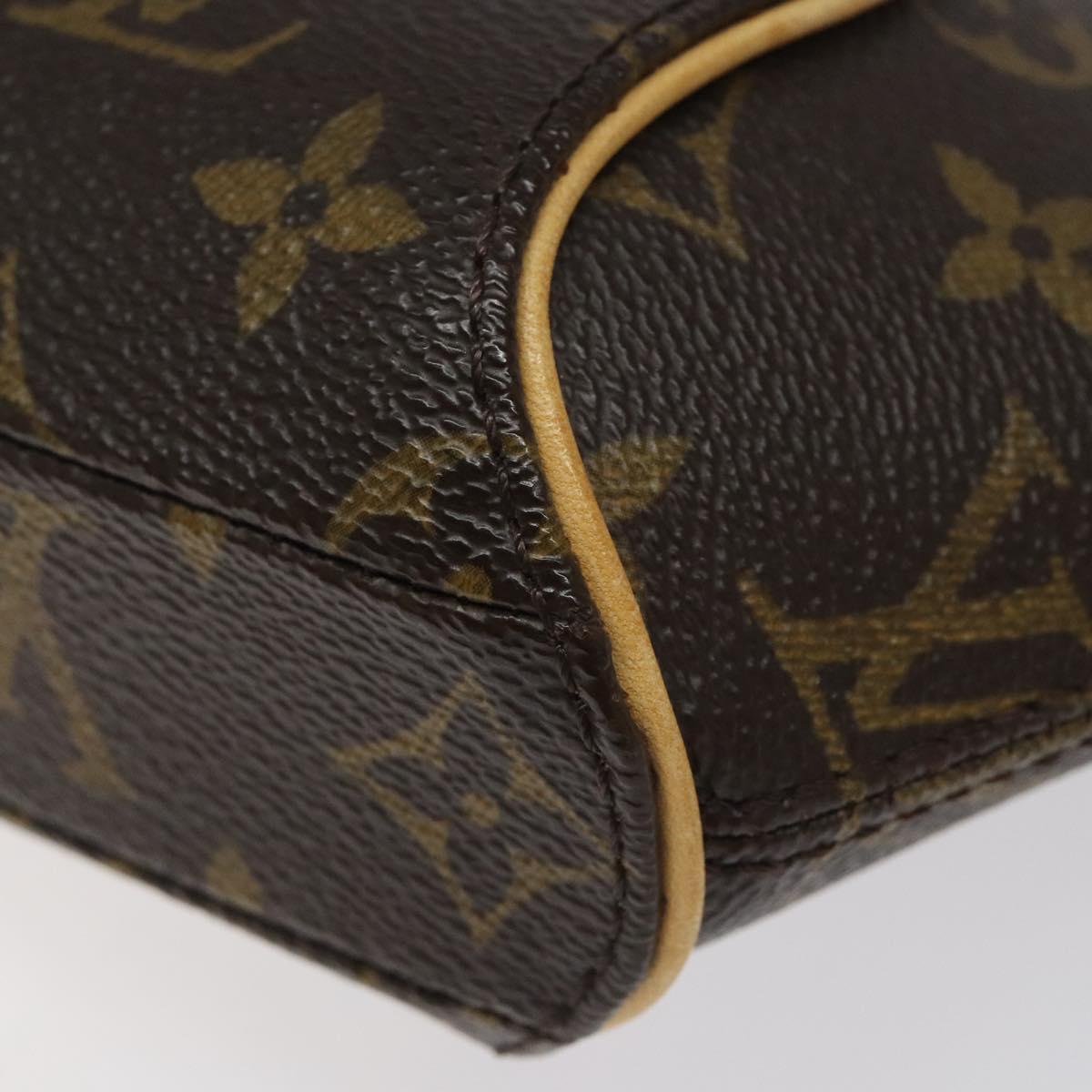 Louis Vuitton Ellipse Wristlet Clutch Monogram Canvas, BROWN, CANVAS, Clutche & pouche
