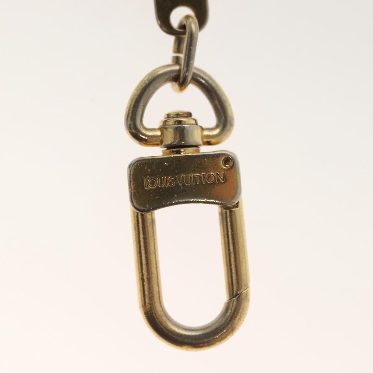 Louis Vuitton Bolt Pochette Extender Keychain Metal, GOLD, METAL, Charms and Keychains