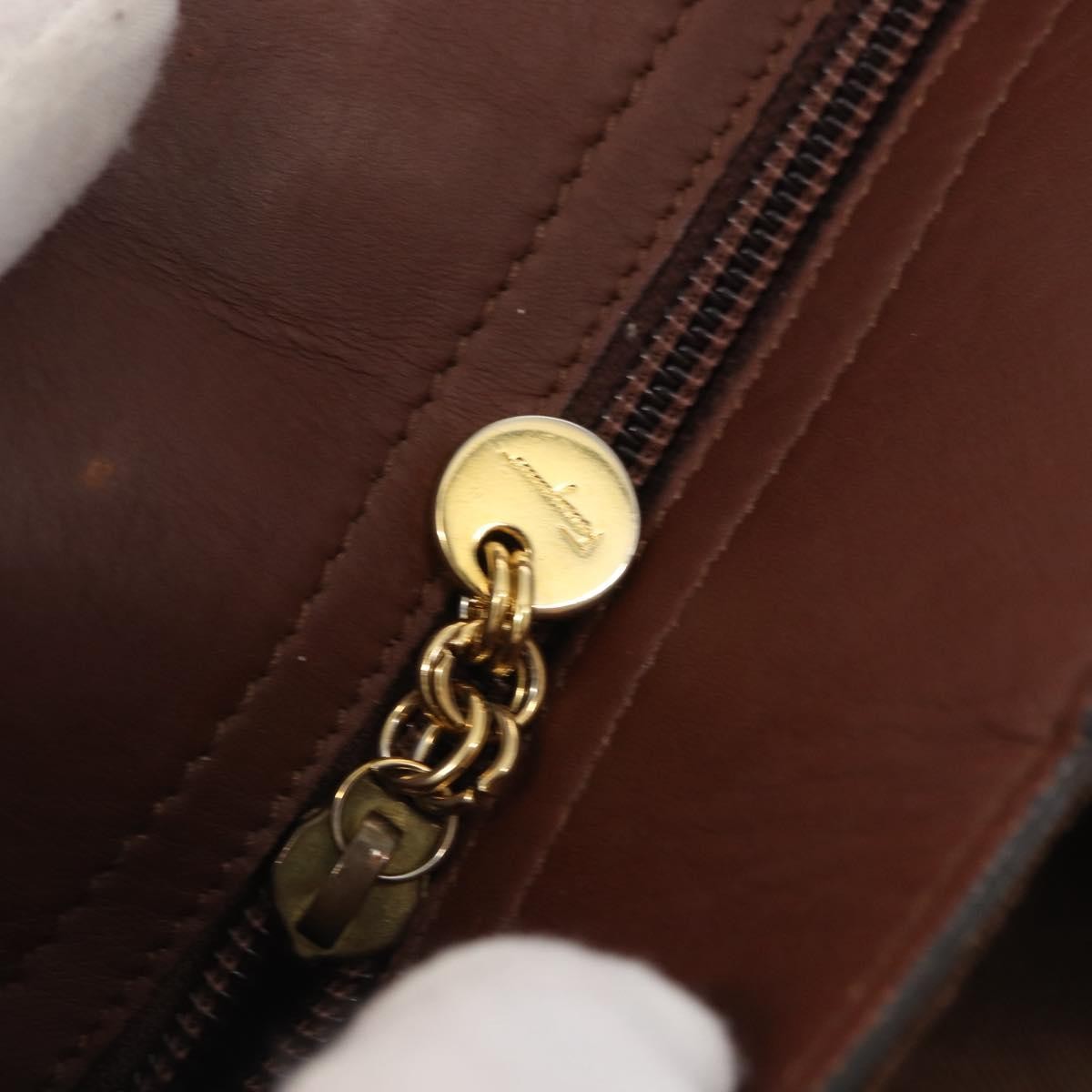 Salvatore Ferragamo Vara Tote Canvas, BROWN, CANVAS, Tote bag