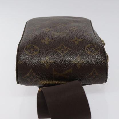 Louis Vuitton Geronimos Waist Bag Monogram Canvas, BROWN, CANVAS, Travel bag