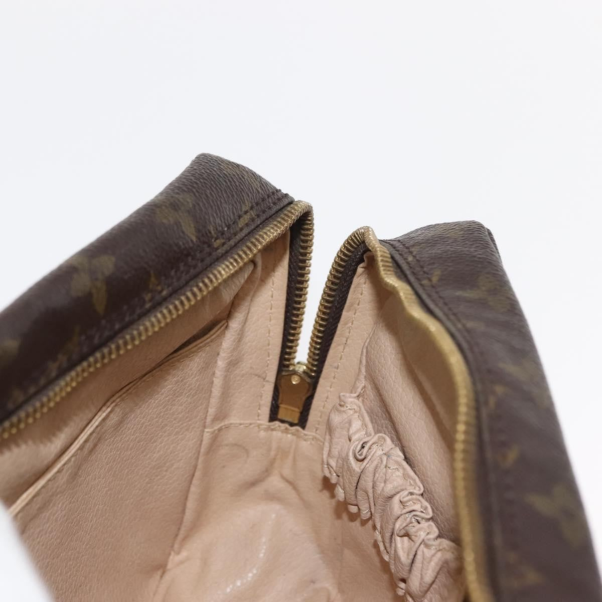 Louis Vuitton Trousse Toiletry Pouch Monogram Canvas, BROWN, CANVAS, Toiletry Case
