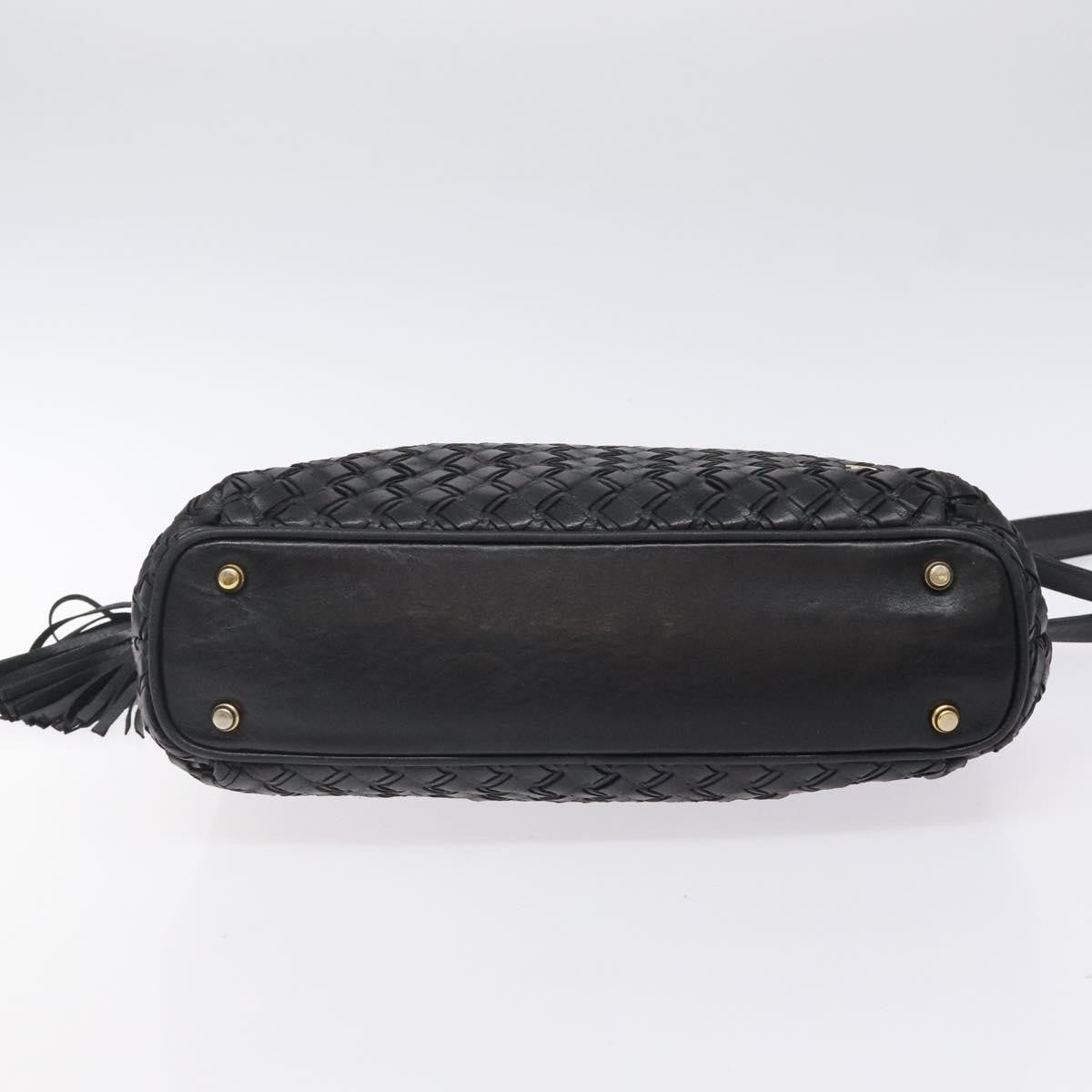 Bally Vintage Shoulder Bag Quilted leather, Black, Leather, Shoulder Bag