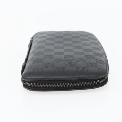 Louis Vuitton Organiser Atholl Leather, BLACK, LEATHER, Toiletry Case