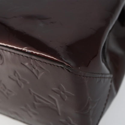 Louis Vuitton Reade Handbag Monogram Vernis, BURGUNDY, PATENT_LEATHER, Handbag