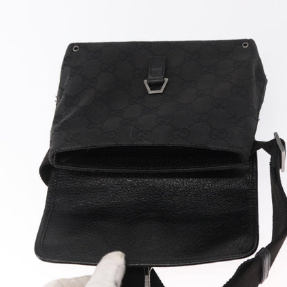 Gucci Vintage Jackie Waist Bag GG Canvas, BLACK, CANVAS, Shoulder bag