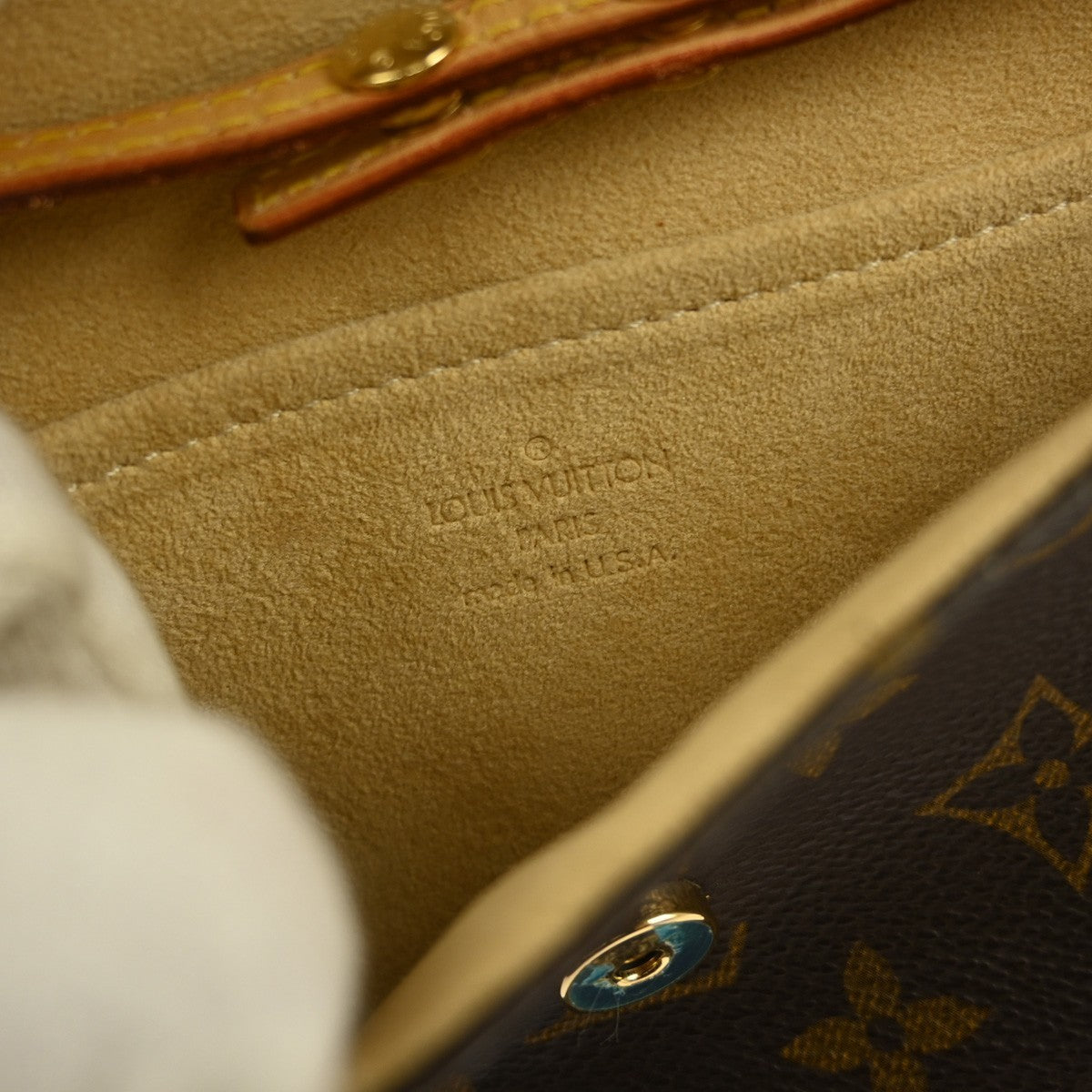 Louis Vuitton Twin Handbag Monogram Canvas, BROWN, CANVAS, Shoulder bag
