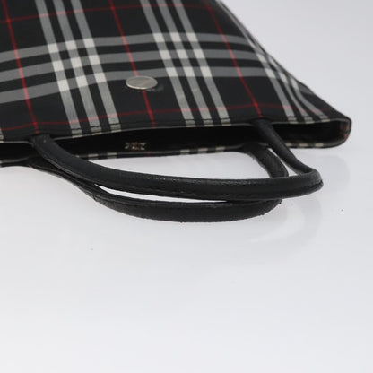 Burberry Nova Check Tote Nylon, BLACK, NYLON, Handbag