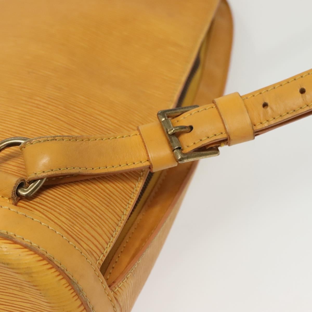 Louis Vuitton Gobelins Backpack Epi Leather, YELLOW, LEATHER, Backpack