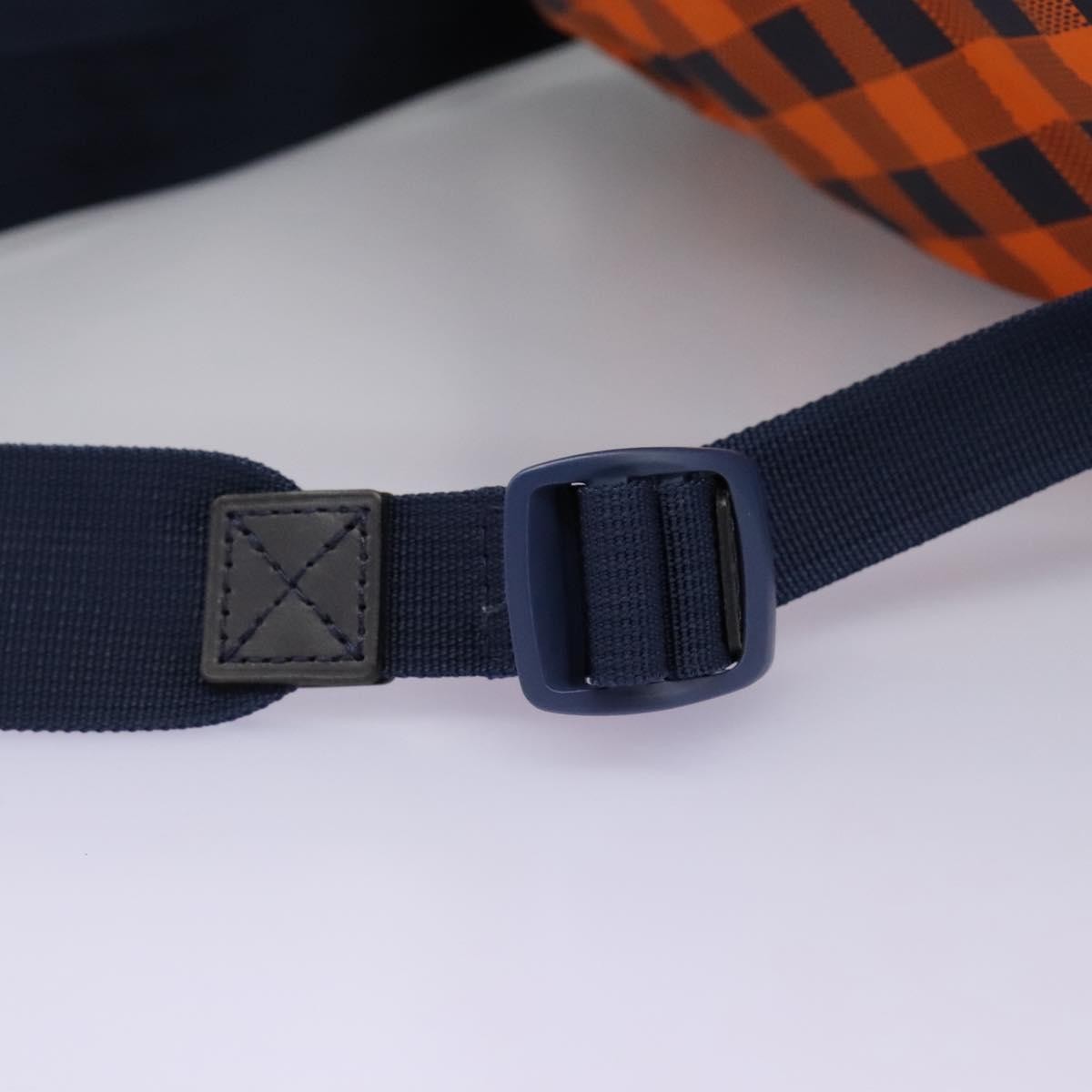 Louis Vuitton Aventure Backpack Damier Nylon, Orange, Nylon, Backpack