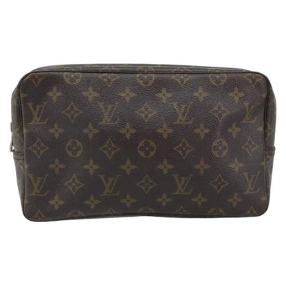 Louis Vuitton Trousse Toilette Monogram Canvas, BROWN, CANVAS, Clutche & pouche
