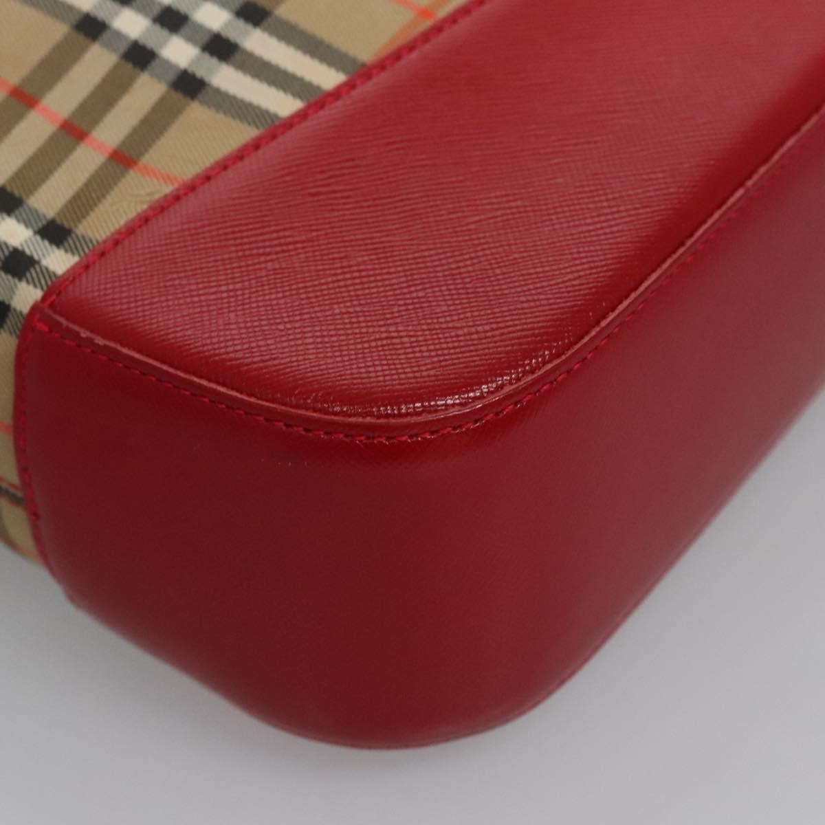 Burberry Nova Check Handbag Nova Check Canvas and leather, BEIGE, CANVAS, Handbag