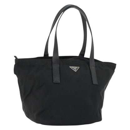 Prada Vintage Handbag Tessuto, Black, Nylon, Handbag