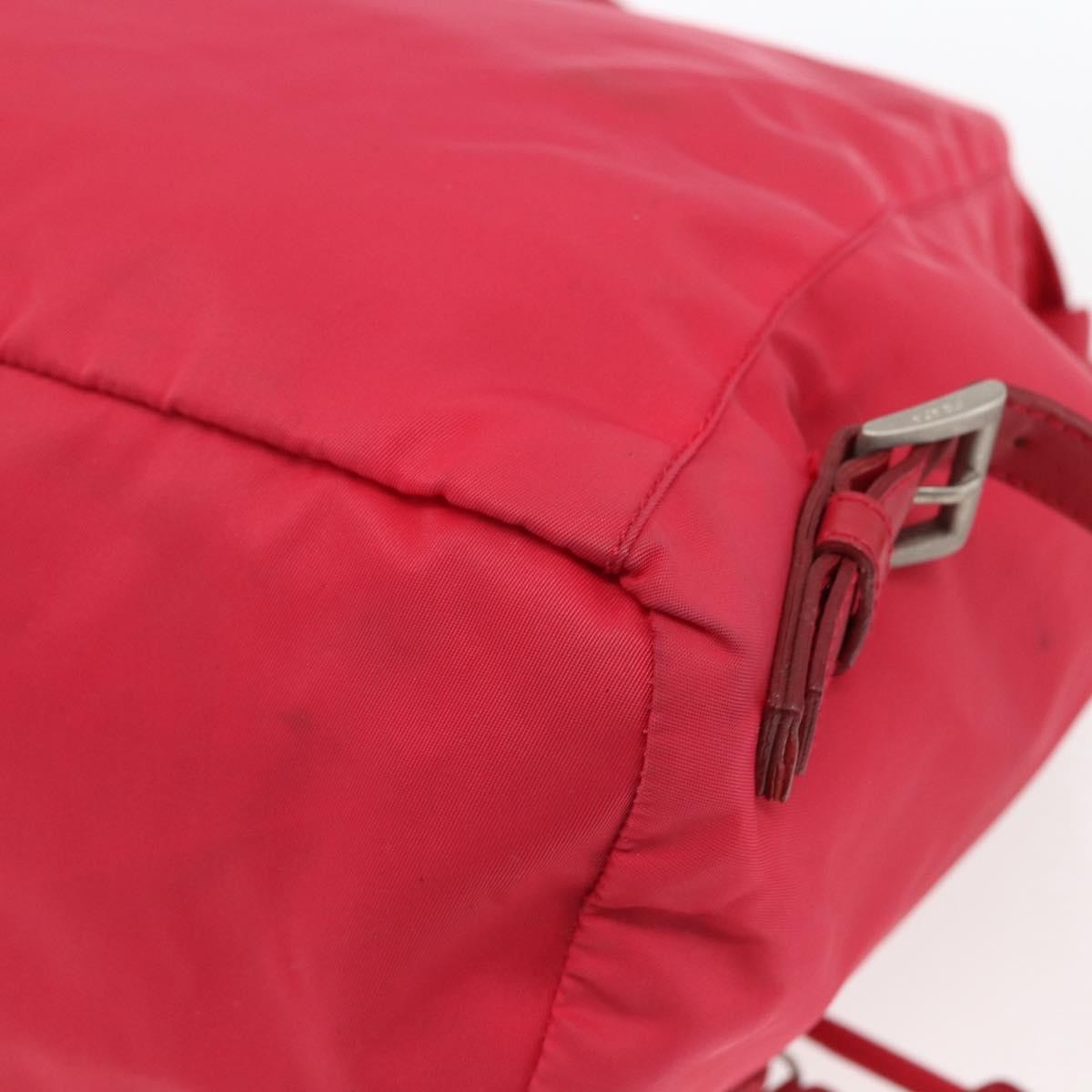 Prada Front Pocket Backpack Tessuto, PINK, NYLON, Backpack