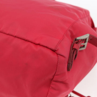Prada Front Pocket Backpack Tessuto, PINK, NYLON, Backpack