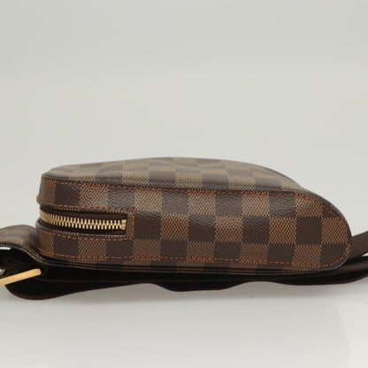 Louis Vuitton Geronimos Waist Bag Damier, BROWN, CANVAS, Shoulder bag