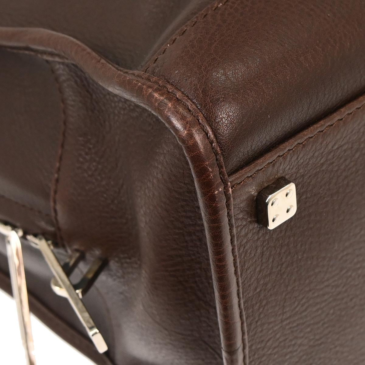 Loewe Amazona Bag Leather, BROWN, LEATHER, Handbag