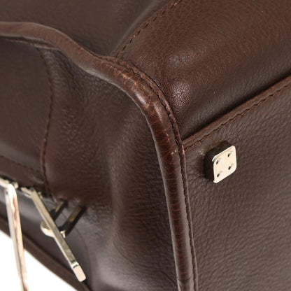 Loewe Amazona Bag Leather, BROWN, LEATHER, Handbag