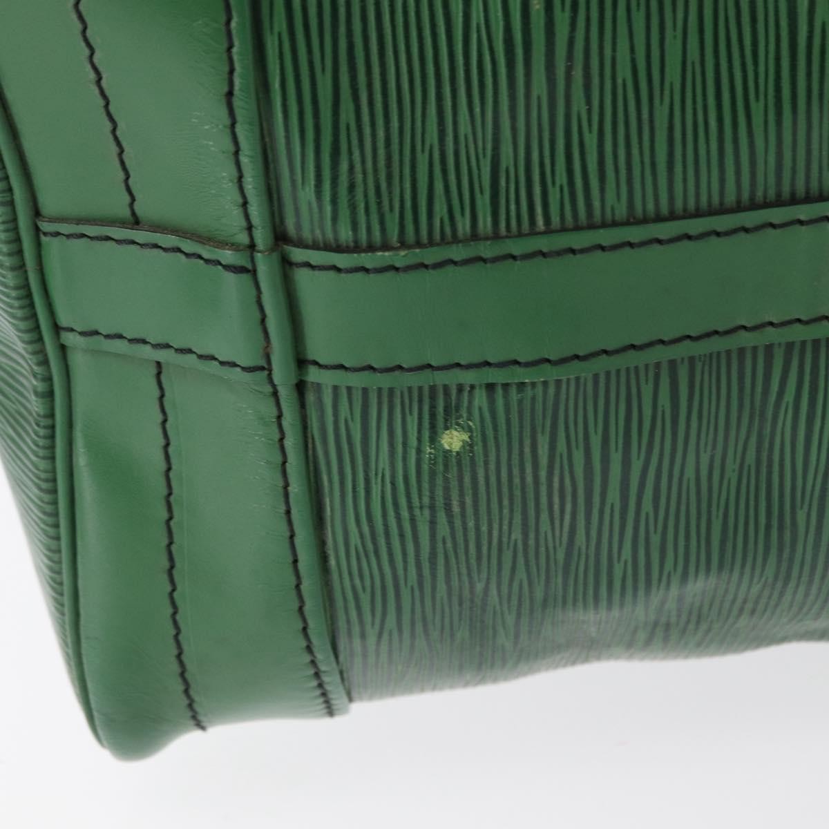 Louis Vuitton Noe Handbag Epi Leather, GREEN, LEATHER, Shoulder bag