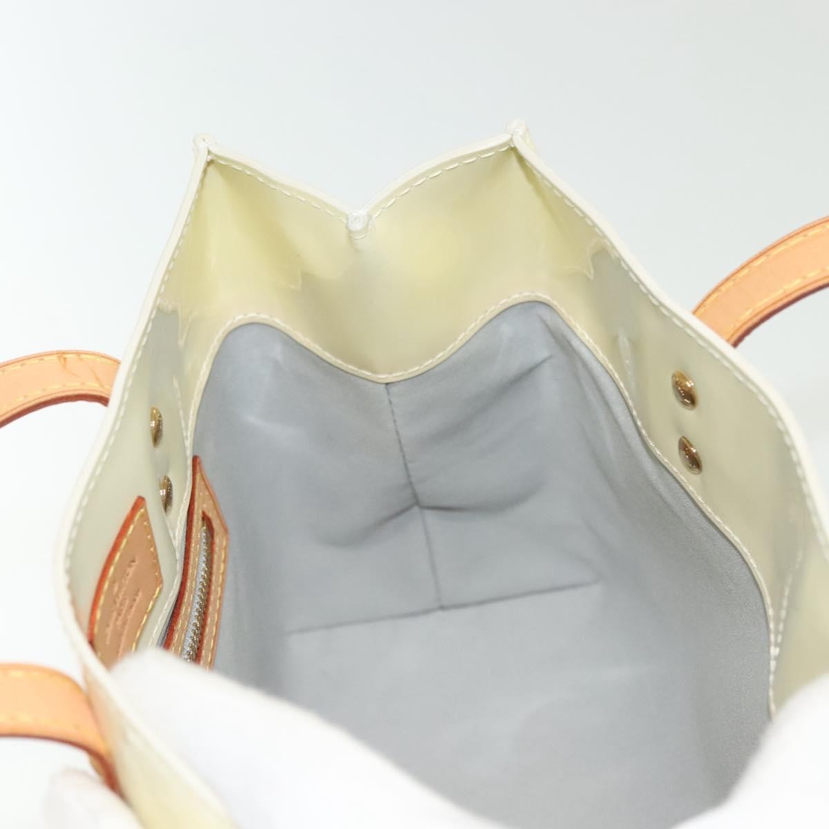 Louis Vuitton Reade Handbag Monogram Vernis, ECRU, PATENT_LEATHER, Handbag