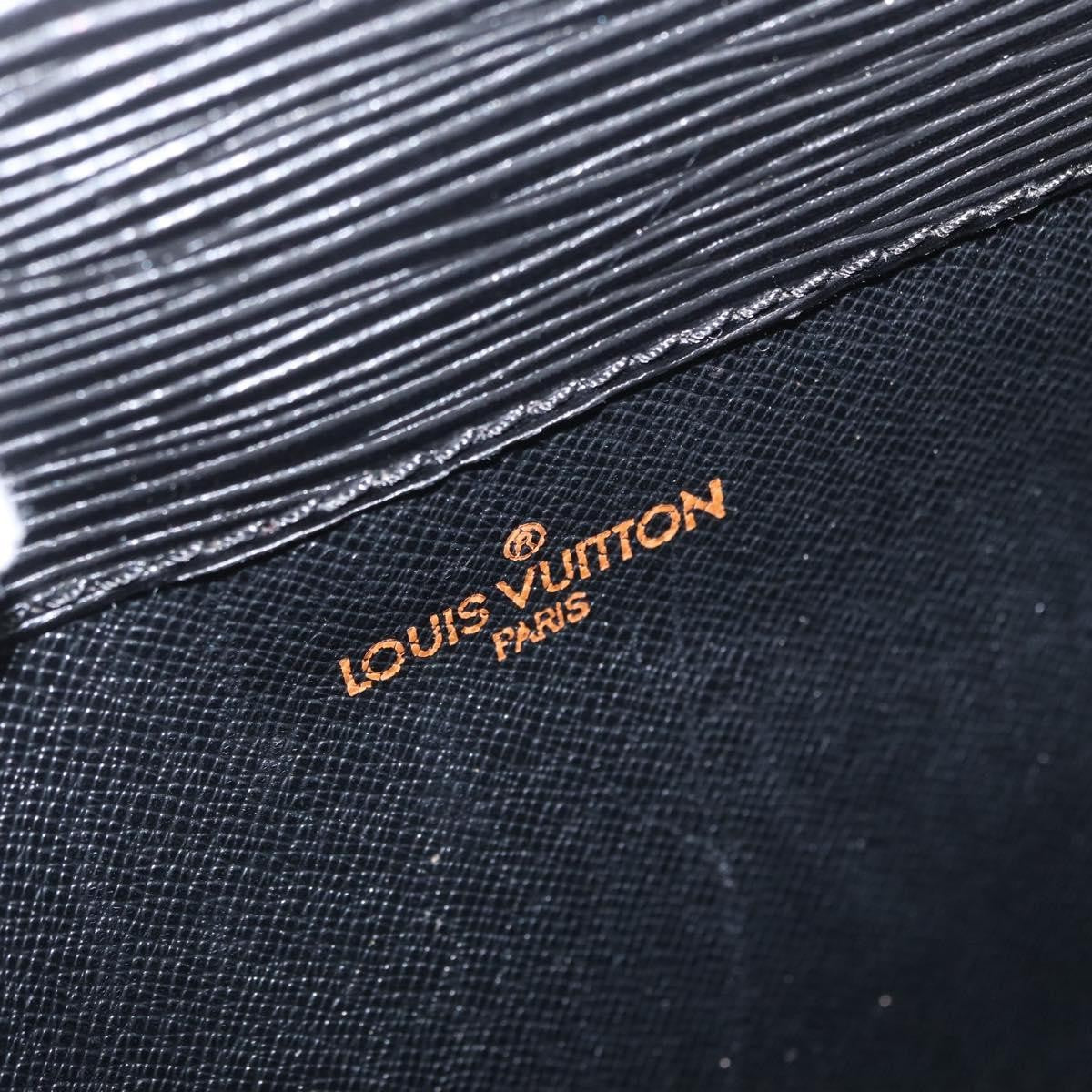 Louis Vuitton Porte-Documents Senateur Bag Epi Leather, BLACK, LEATHER, Briefcase