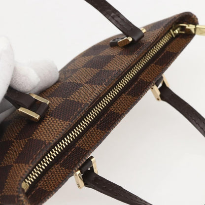 Louis Vuitton Manosque Pochette Damier, BROWN, CANVAS, Clutche & pouche