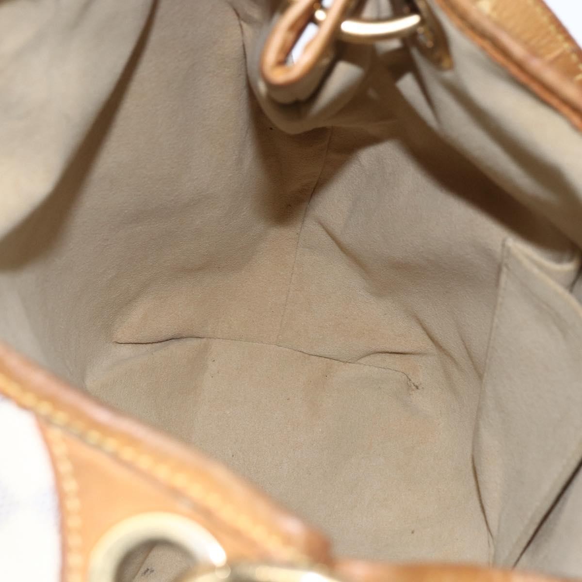 Louis Vuitton Galliera Handbag Damier, BEIGE, CANVAS, Shoulder bag