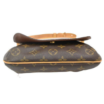 Louis Vuitton Musette Salsa Handbag Monogram Canvas, Brown, Leather, Shoulder Bag