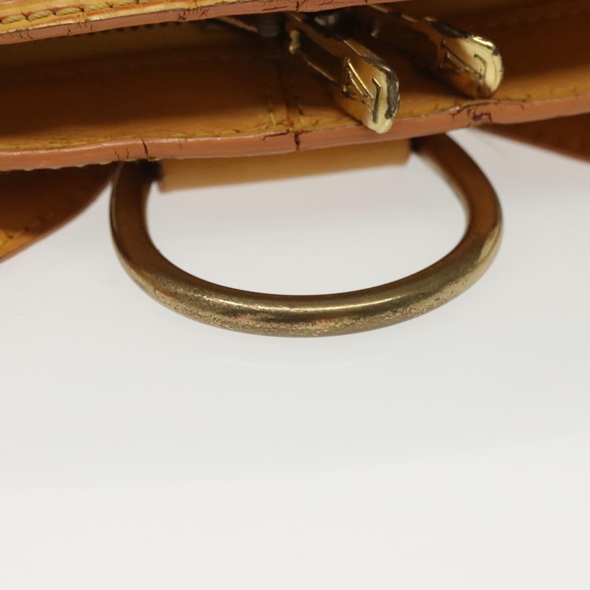 Louis Vuitton Gobelins Backpack Epi Leather, YELLOW, LEATHER, Backpack