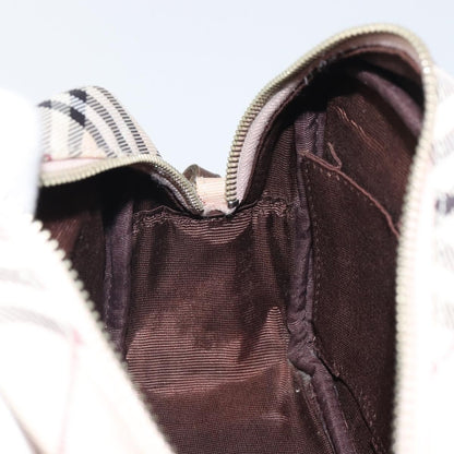 Burberry Nova Check Blue Label Nylon, BEIGE, NYLON, Shoulder bag