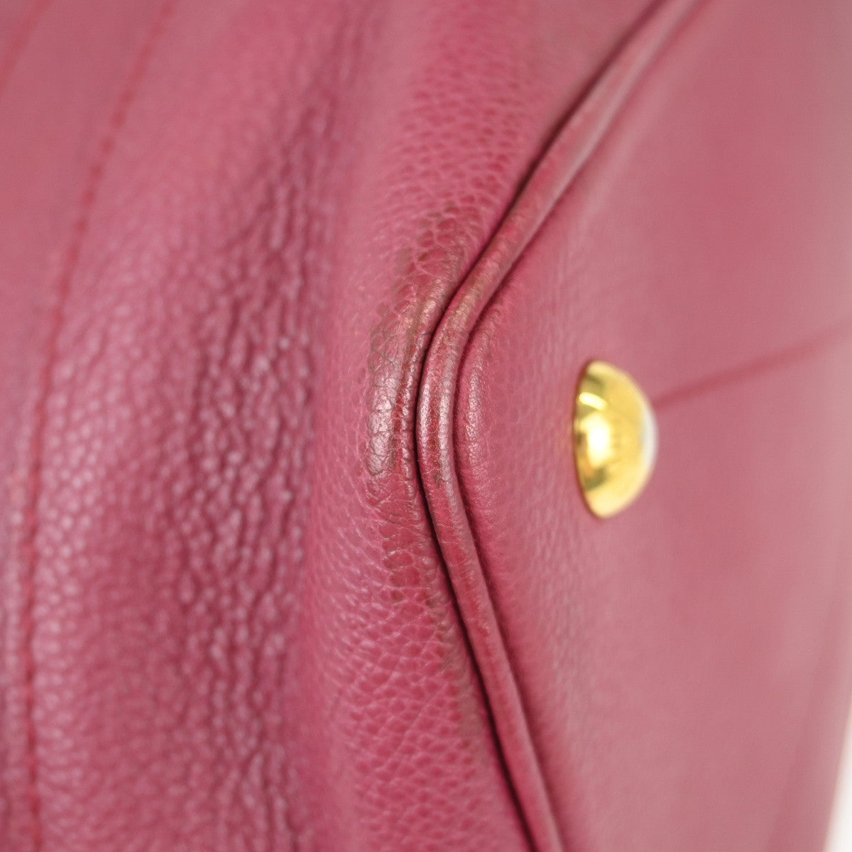 Louis Vuitton Citadine Handbag Monogram Empreinte Leather, Purple, Leather, Tote Bag