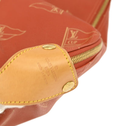 Louis Vuitton Cup Garment Cover Coated Canvas, RED, CANVAS, Travel bag