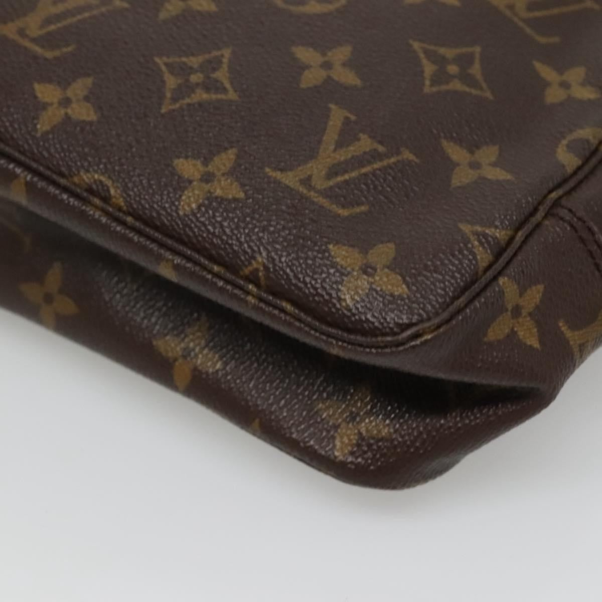 Louis Vuitton Trousse Toiletry Pouch Monogram Canvas, BROWN, CANVAS, Toiletry Case