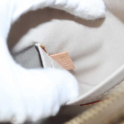 Louis Vuitton Pochette Plate Monogram mirror, GOLD, CANVAS, Clutche & pouche