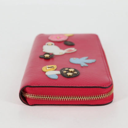 Louis Vuitton Zippy Wallet NM Epi Leather, RED, LEATHER, Wallets