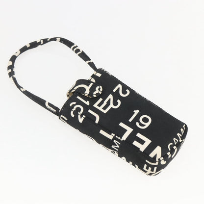 Chanel 31 Rue Cambon Beach Zip Tote Printed Canvas, BLACK, CANVAS, Tote bag