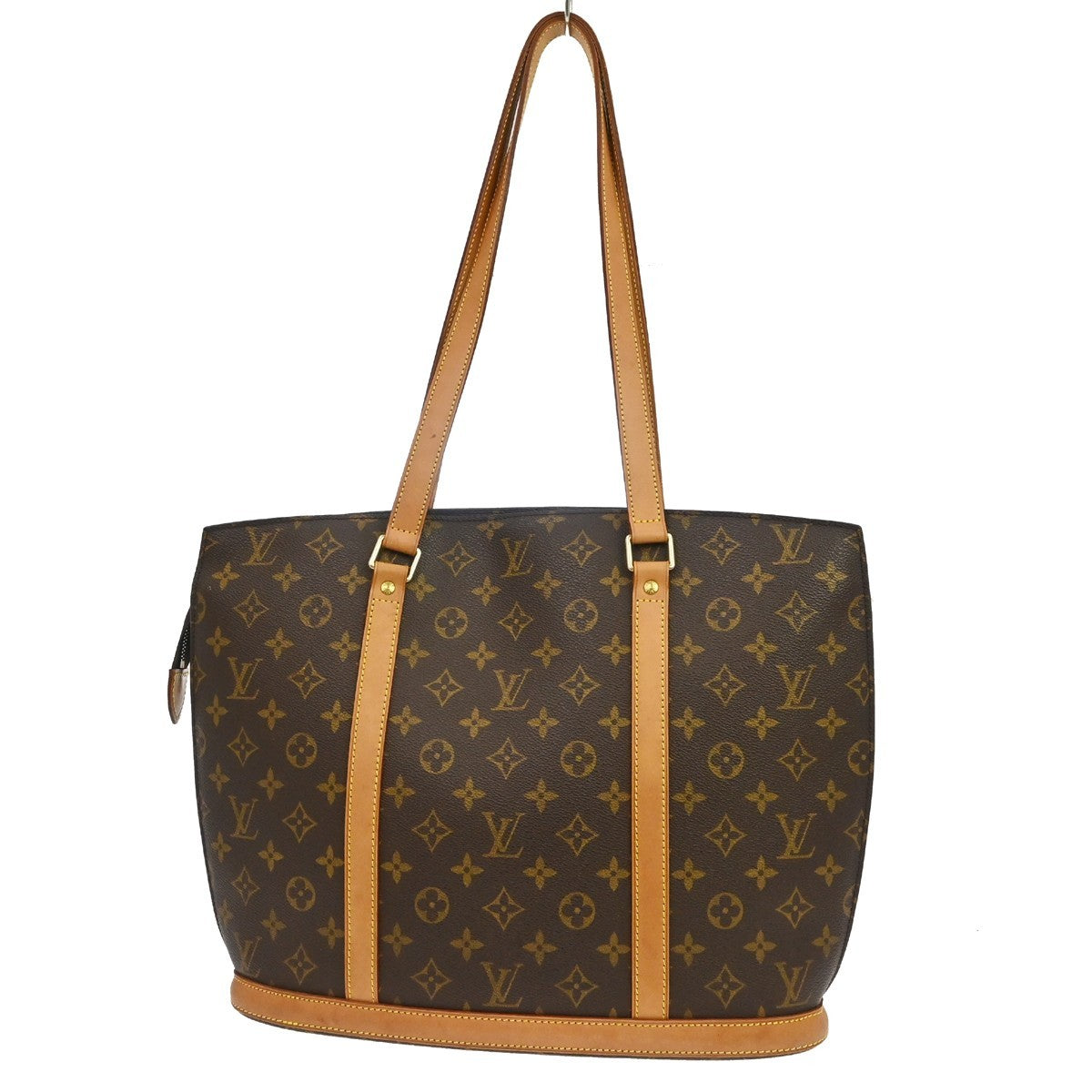 Louis Vuitton Babylone Handbag Monogram Canvas, Brown, Canvas, Tote Bag