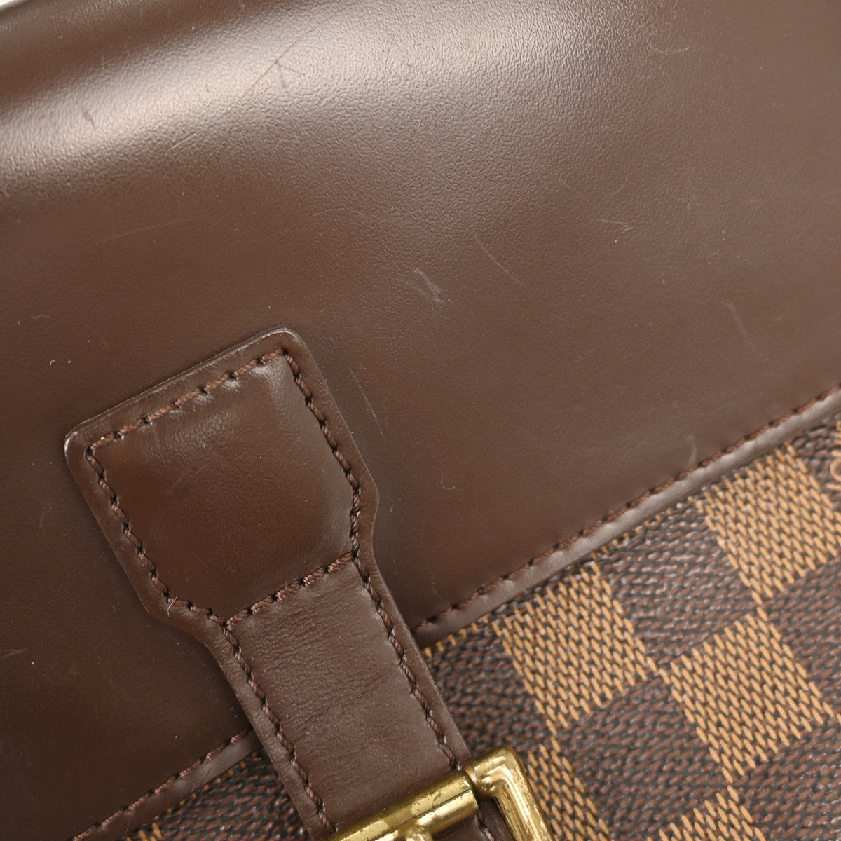 Louis Vuitton Soho Backpack Damier, BROWN, CANVAS, Backpack