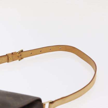 Louis Vuitton Musette Salsa Handbag Monogram Canvas, BROWN, CANVAS, Shoulder bag