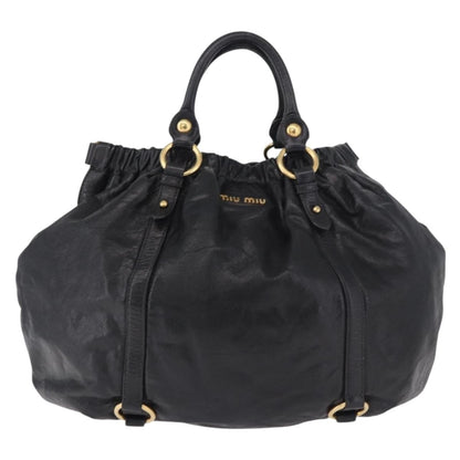 Miu Miu Shopping Tote Leather, Multicolour, Leather, Handbag