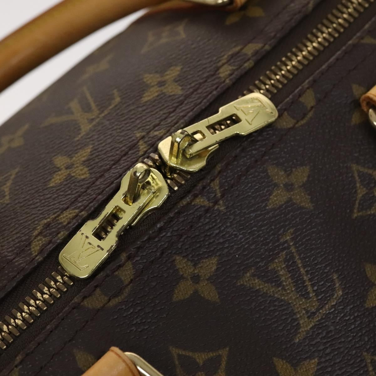 Louis Vuitton Keepall Bag Monogram Canvas, BROWN, CANVAS, Travel bag
