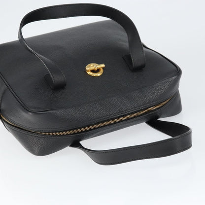 Celine Handbag Leather, BLACK, LEATHER, Handbag