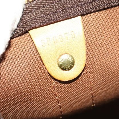 Louis Vuitton Keepall Bag Monogram Canvas, BROWN, CANVAS, Travel bag