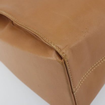 Loewe Anagram handbag Leather, Brown, Leather, Handbag