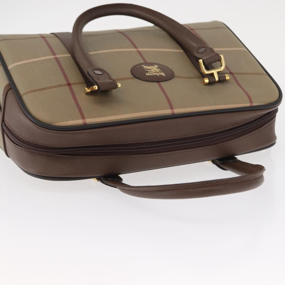Burberry Nova check boston bag Canvas, BEIGE, CANVAS, Handbag