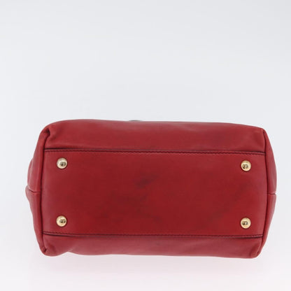Salvatore Ferragamo Vala tote Leather, RED, LEATHER, Tote bag