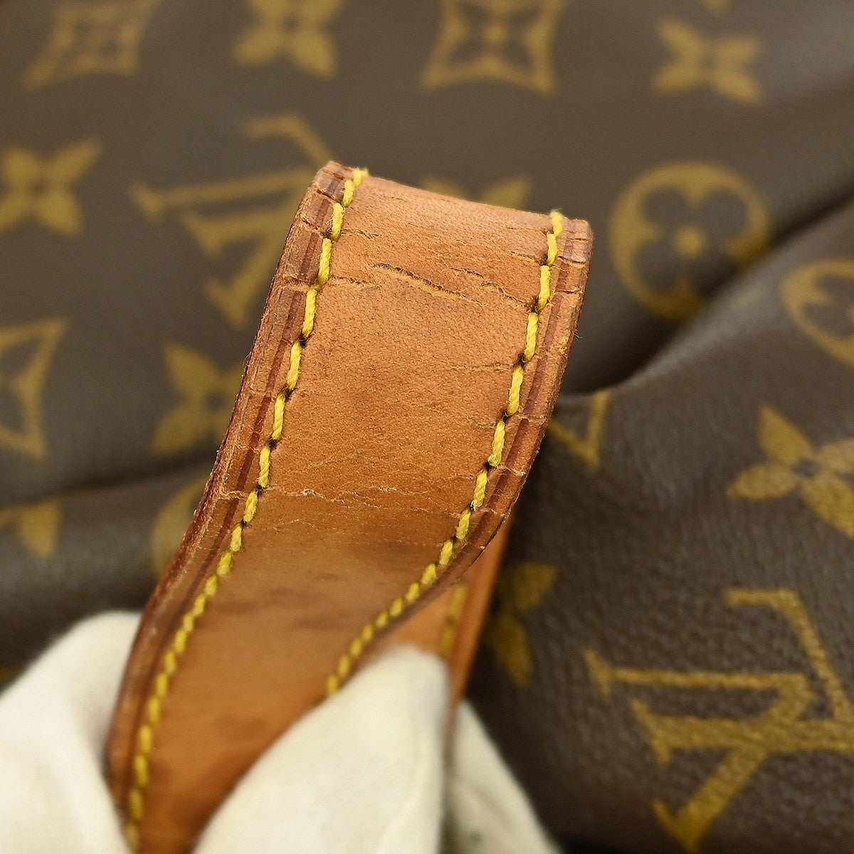 Louis Vuitton Keepall Bandouliere Bag Monogram Canvas, BROWN, CANVAS, Travel bag