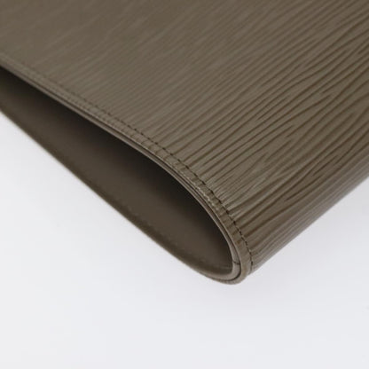 Louis Vuitton Saint Tropez Handbag Epi Leather, GRAY, LEATHER, Shoulder bag