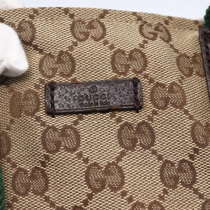 Gucci Web Zip Tote GG Canvas, BEIGE, CANVAS, Handbag