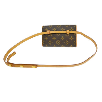 Louis Vuitton Florentine Waist Bag Monogram Canvas, Brown, Canvas, Clutch